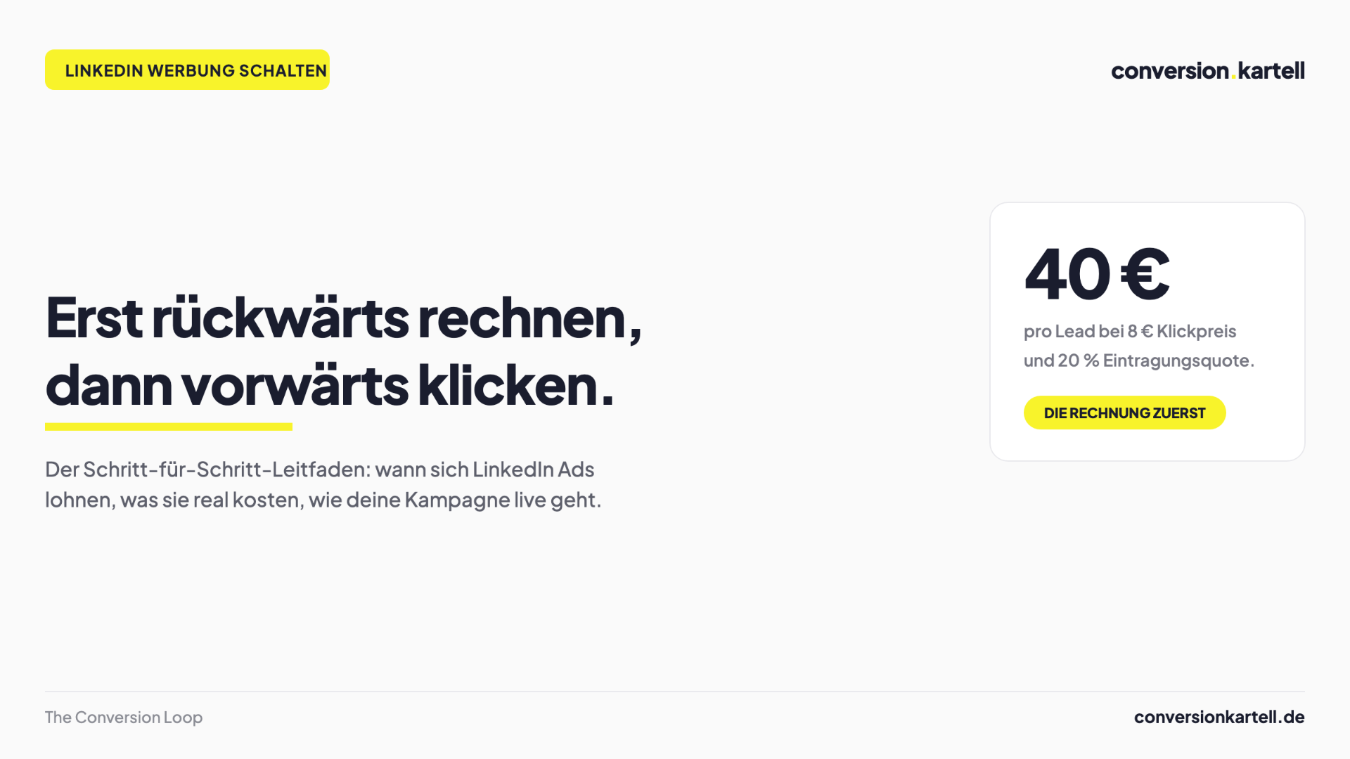 LinkedIn Werbung schalten: Schritt-für-Schritt-Leitfaden für B2B